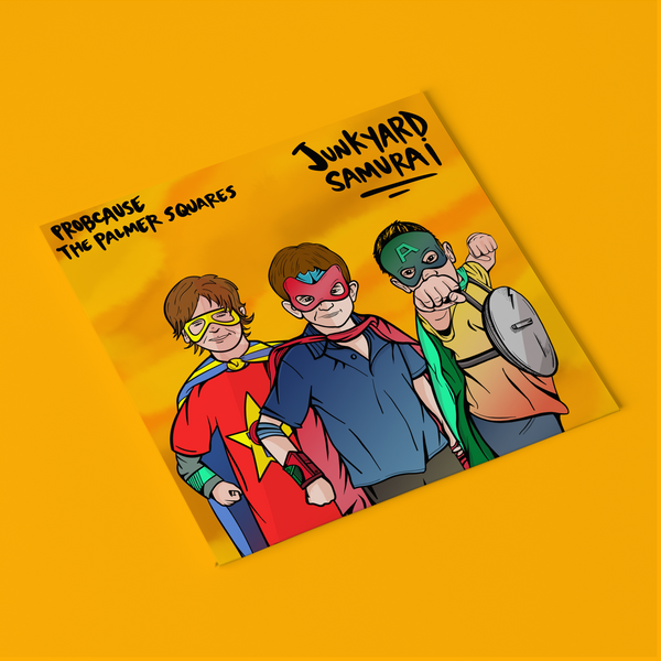 Junkyard Samurai 1 & 2 - 180g Color Vinyl!