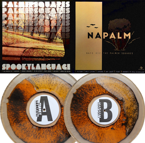 The Palmer Squares - Liquid Filled Spooky Language/NaPalm Vinyl  - NO INTEREST PAYMENT PLANS