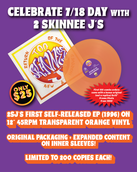 2SJ RETURN OF THE NEW & IMPROVED VINYL EP