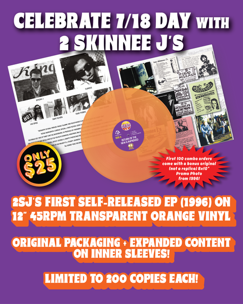 2SJ RETURN OF THE NEW & IMPROVED VINYL EP
