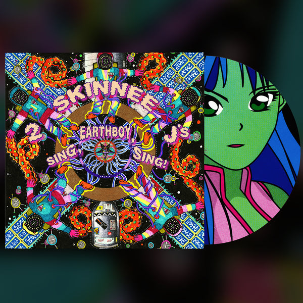 2 Skinnee J's "Return of the Earthboy" Deluxe 180g Splatter & Picture Disc Vinyl LP Record (2xEPs on 1xLP!)